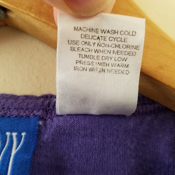 Girls Size 14 Purple Short Sleeve Tee - Picture 5 of 7